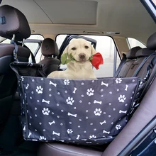 Дорожная сумка для сиденья для собак, складной гамак, переноска для домашних животных, сумка для переноски для маленьких и средних собак, подвесная корзина, защитный коврик, дышащий