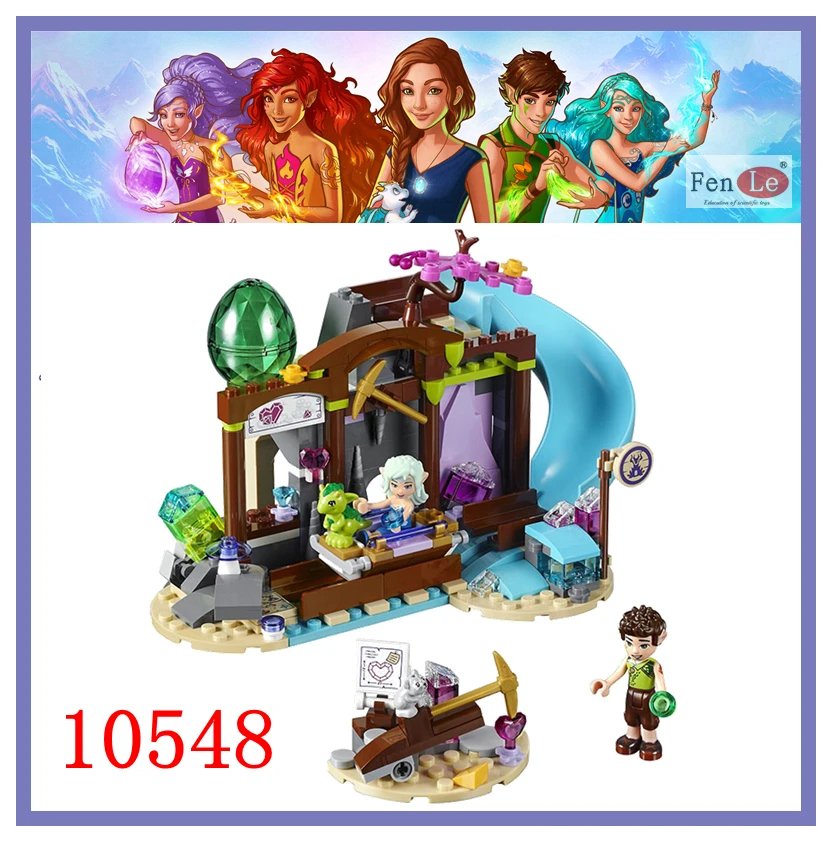 Bela Elves 10549 Dragon Sanctuary строительные блоки DIY Развивающие игрушки совместимы с 41178 друзьями