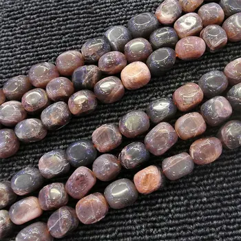 

11x15mm Natural Freeform Potato Black Orange Sunstone Beads For Jewelry Making Beads Bracelets 15'' DIY Beads Necklace Trinket