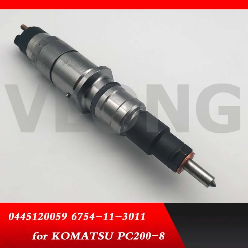 Дизельные форсунки 0 445 120 059 Common Rail Jet 0445120059 6754-11-3011 для KOMATSU PC200-8 Cummins QSB6, 7 и CDC