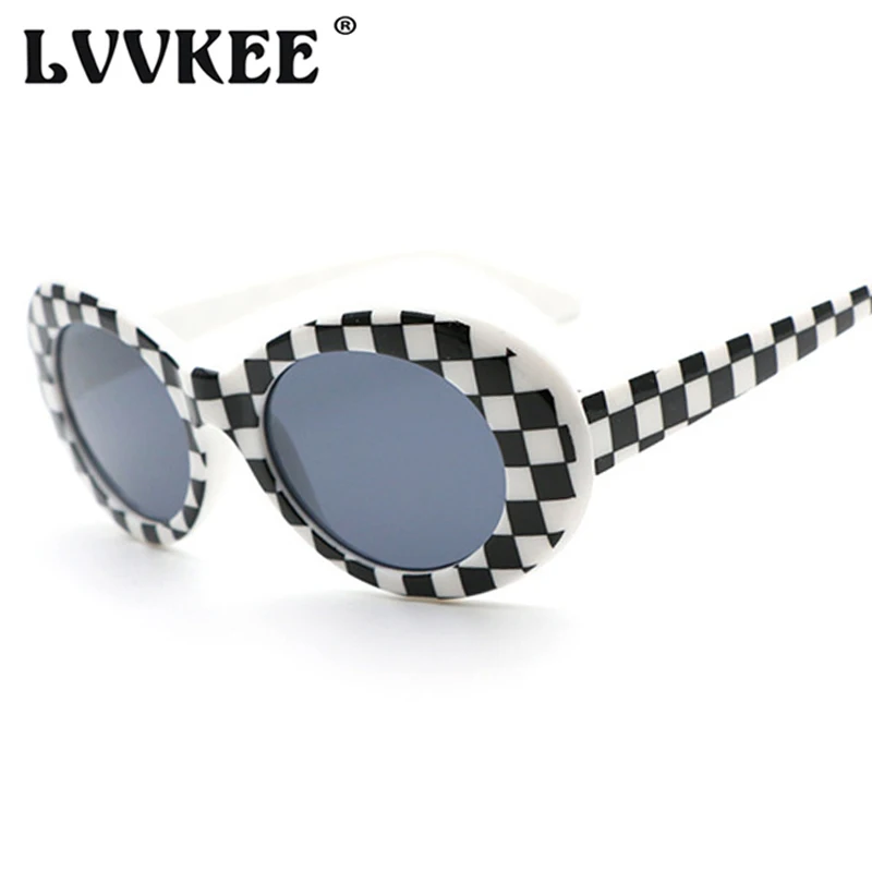 Распродажа, защитные очки, Овальные Солнцезащитные очки для женщин, NIRVANA Kurt Cobain, зеркальные солнцезащитные очки, Ретро стиль, женские, мужские очки, UV400, 9 цветов