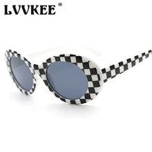 Распродажа, защитные очки, Овальные Солнцезащитные очки для женщин, NIRVANA Kurt Cobain, зеркальные солнцезащитные очки, Ретро стиль, женские, мужские очки, UV400, 9 цветов