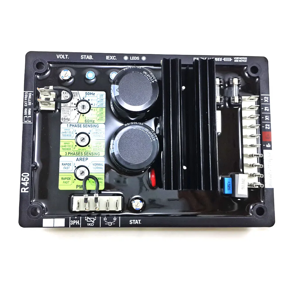 

R450 AVR For Leroy Somer Alternator,R450 Alternator Voltage Regulator