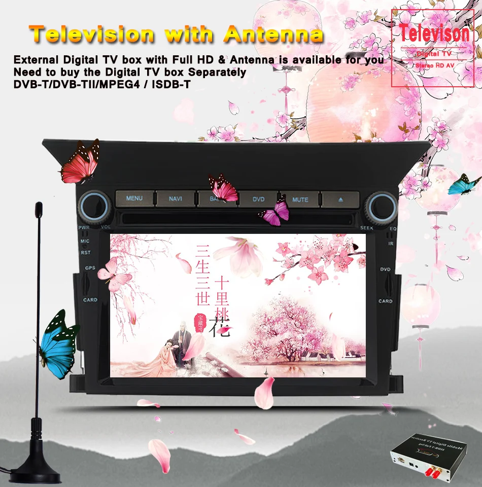 Discount Android 9.0 Car DVD Player For Honda Pilot 2009 2010 2011 2012 2013 Auto Radio Stereo GPS Glonass Navigation Audio Video DAB 4G 9