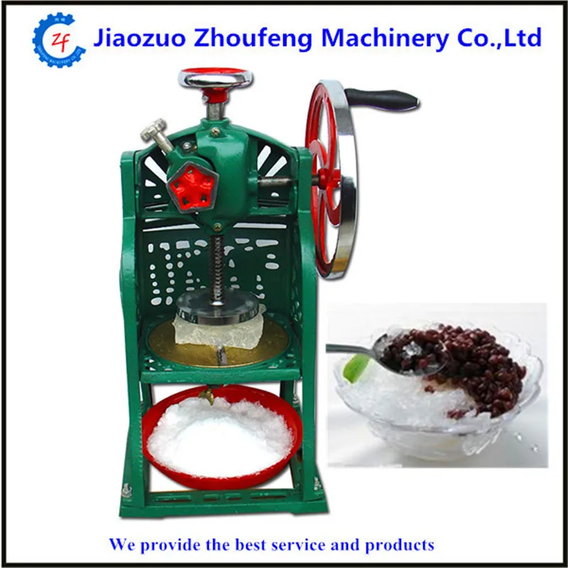 Ice block shaving machine manual home use Ice crusher snow ice machine