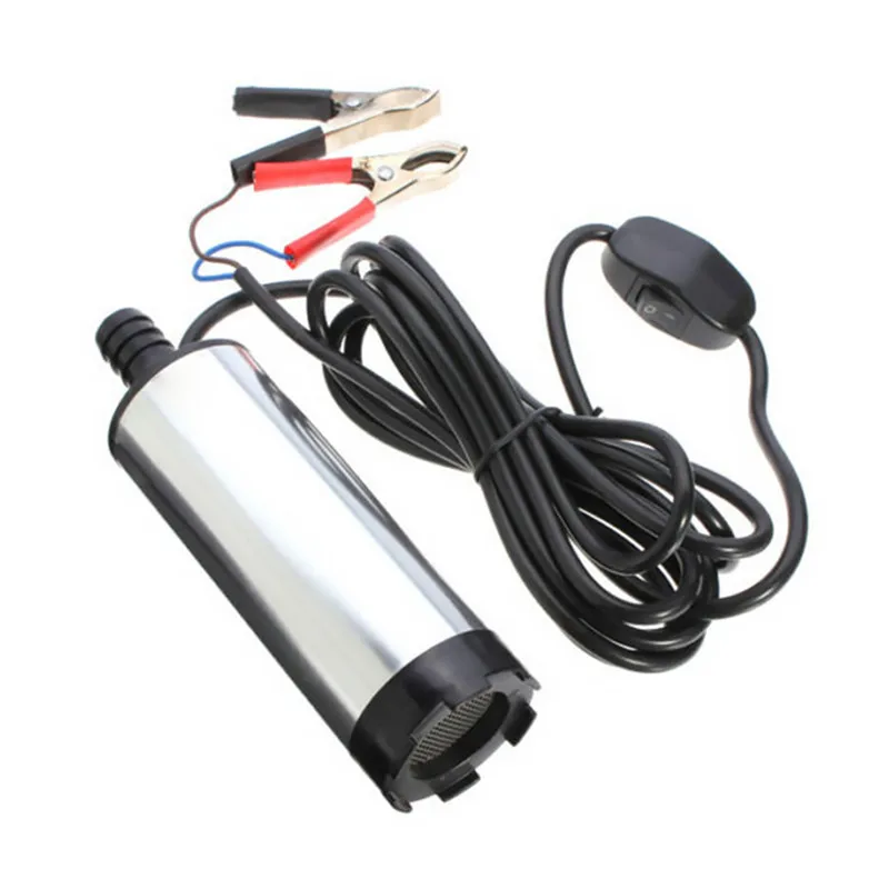 

12V Diesel Fuel Water Car Truck Caravan Stainless Steel Submersible Pump 482106 Portable Air Compressor For Cars 12v