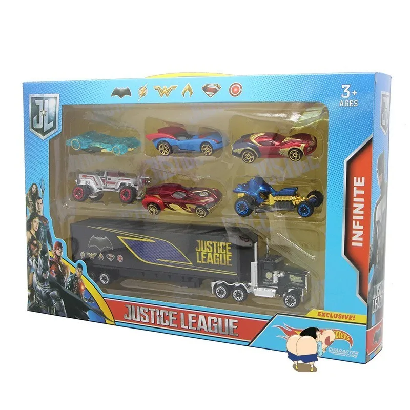 Koop 2019 Schaal 1 64 de Avengers VS Justice League Auto Legering Diecast   Toy Voertuig DieCast Model Auto Speelgoed Voor Kinderen HotWheelsing