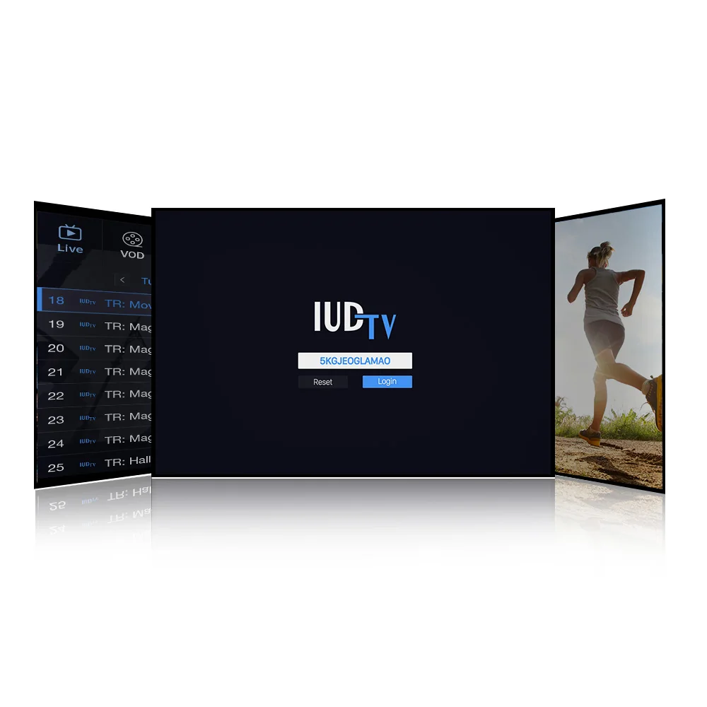 IPTV UK Greek Swedish IPTV IUDTV 3 Months 1 Year Europe IPTV Subscription for Android M3u MAG25X Enigma2 Italia Spanish IPTV M3u