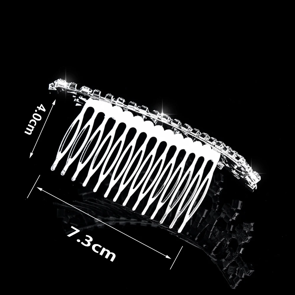 Модные Кристальные расчески для волос, стразы, свадебные диадемы и короны, свадебные украшения для волос, аксессуары для волос