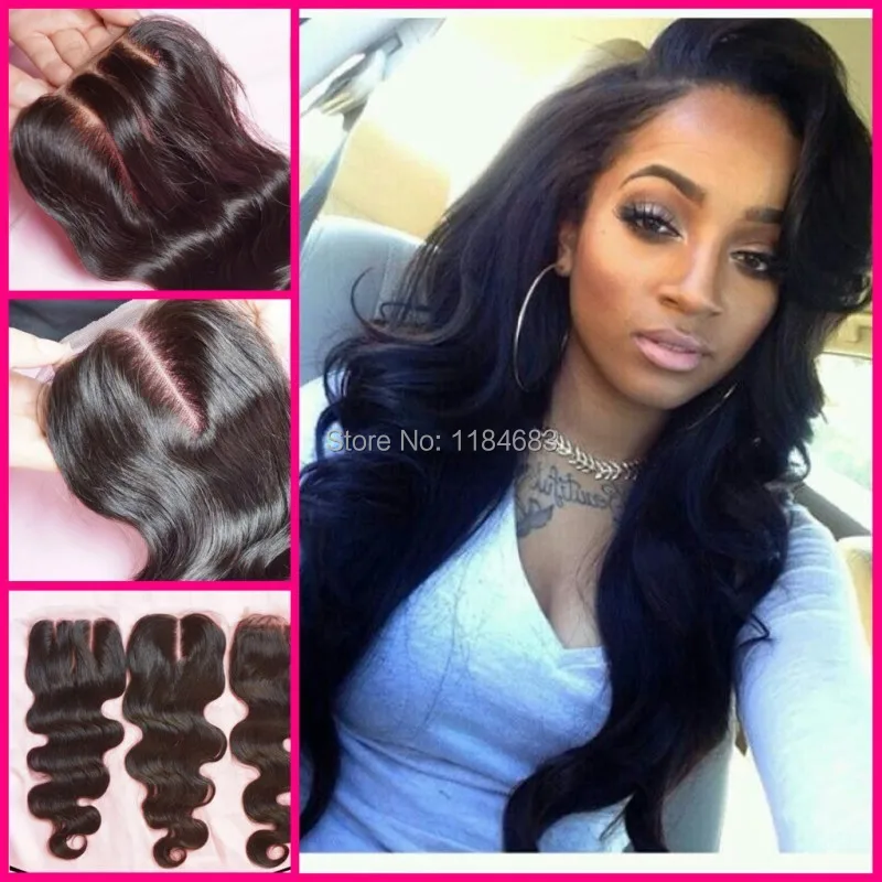 Vip Beauty Virgin Malaysian Lace Closure 4x4 Free Middle Part 3