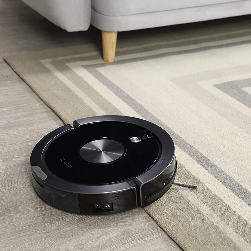 ILIFE A9s Robot Vacuum Cleaner Vacuuming & Wet Mopping Smart APP Remote Control Camera Navigation Planned Cleaning Large Dustbin