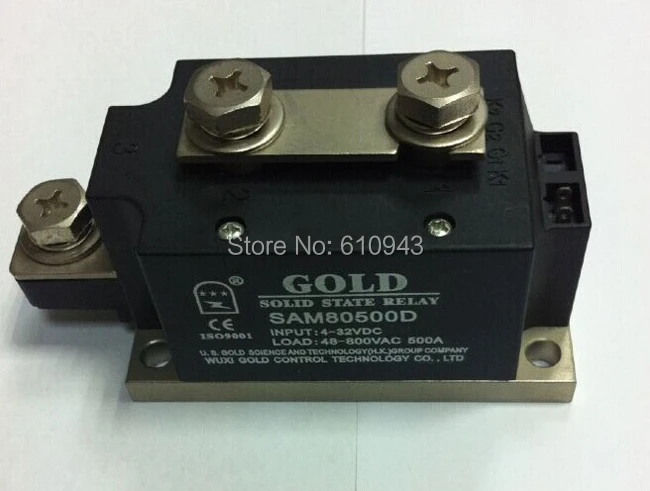 Высокое Качество твердотельные реле SSR 500A DC-AC бесплатная доставка | Обустройство