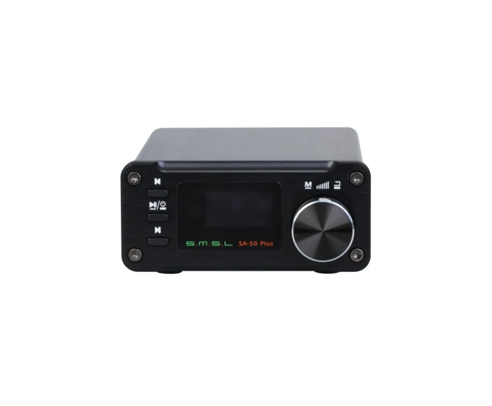 SMSL SA-50 Plus аудио усилитель TAS5766M 2,1 AUX Hifi Цифровые усилители USB мини портативный домашний усилитель мощности