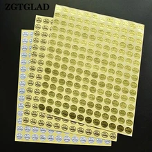 ZGTGLAD 1 лист самоклеющиеся контроль качества пройденные наклейки этикетки для дома, школы, офиса поставка Лидер продаж