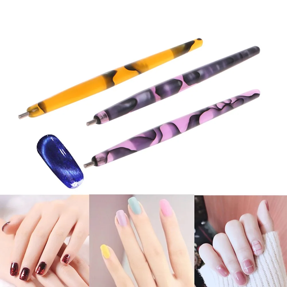 1PC Cat Eyes Slice UV Gel Polish Pen Magic Stick Nail