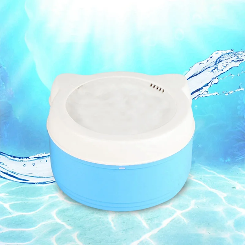 

Automatic Pet Drinking Fountain Cat Dog Water Drink Dispenser Bowl Dish Filters Round Shape Drinking Machine Filter Core Drinker