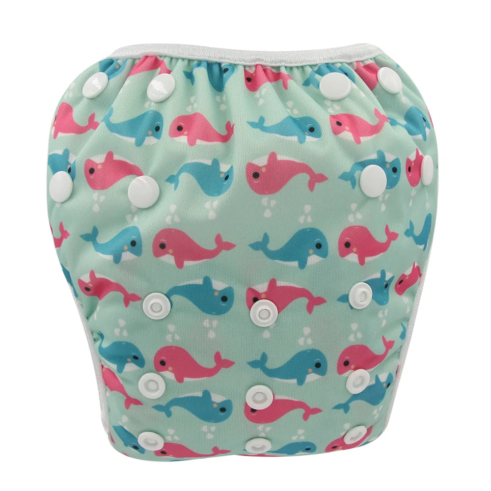 Reusable Swim Diaper Waterproof Cover Training Pants Potty Ohbabyka Unicorn Baby Cloth Swimming Nappies|swim nappy|cloth diapertraining pants potty |