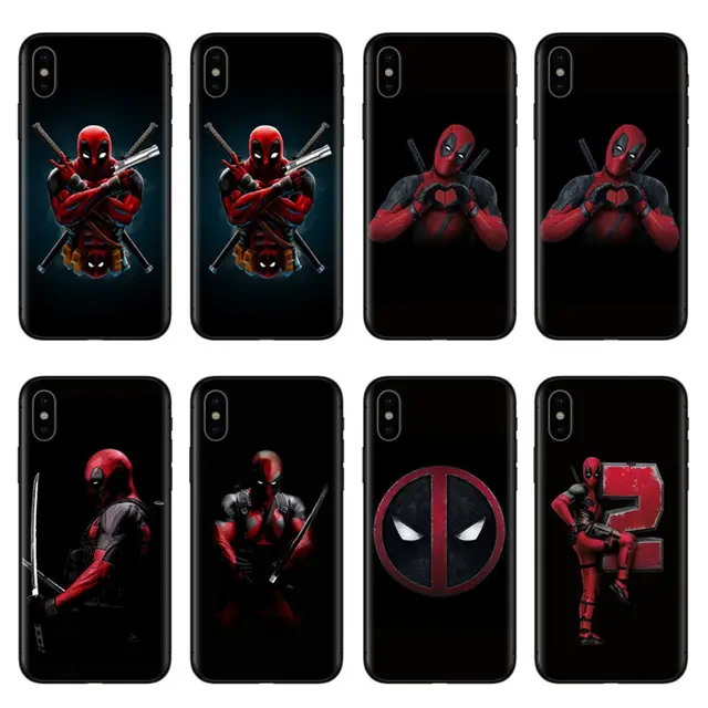 coque iphone 6 deadpool silicone