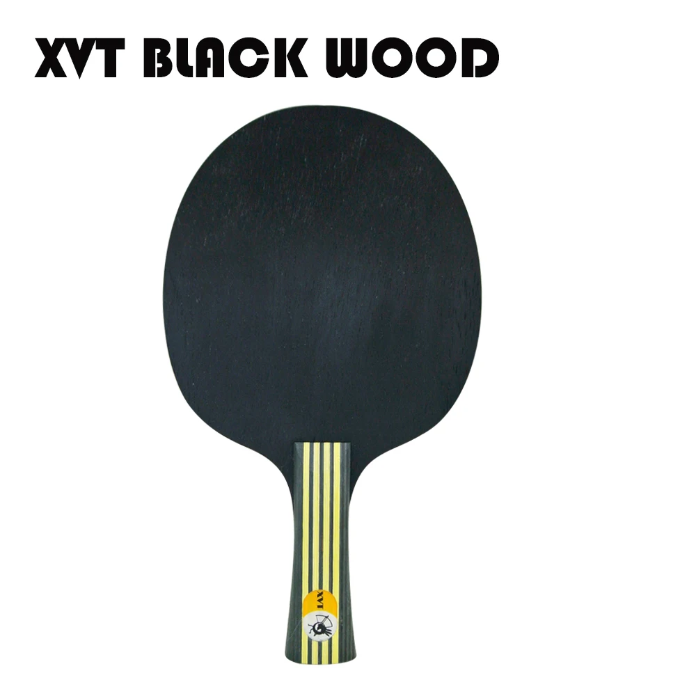 XVT Модернизированный черный деревянный Настольный теннис лезвие/пинг понг лезвие/Настольный теннис летучая мышь