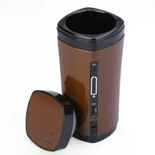 TOMTOP Wiederaufladbare USB Powered Kaffee Teetasse Becher Wärmer Automatische Rühren