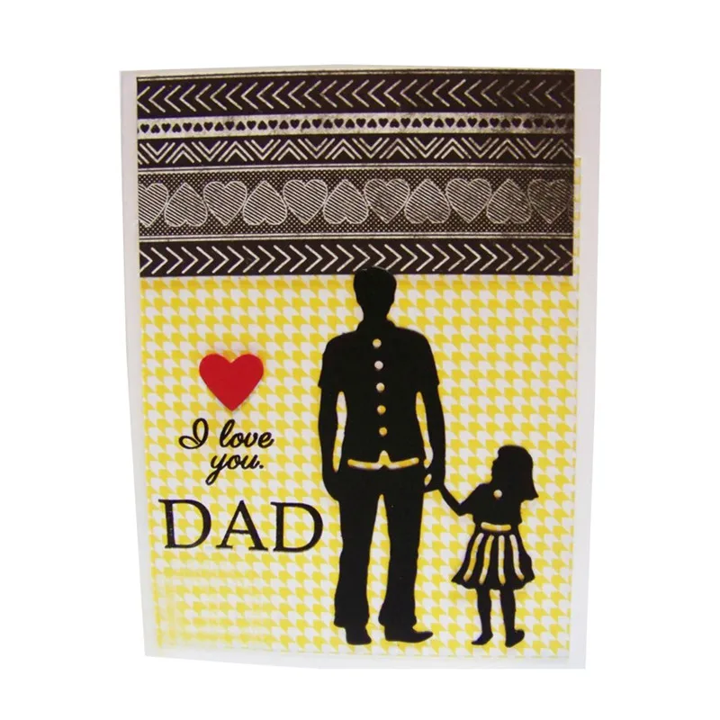 

Dad and Daughter Metal Cutting Dies Scrapbooking Card Making Album Embossing Craft Die Cut 2019 Limited Special Welfare