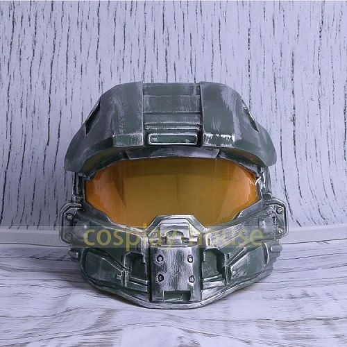 Halo 4 Helmet Prop Replica Cosplay Costume Full Head Mask PVC Equipment Master Chief Game Accessories (4)