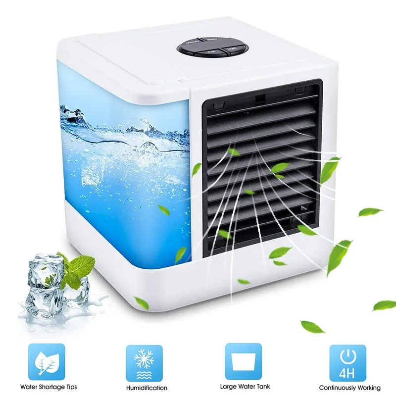 Auto USB Tragbare Klimaanlage Persönliche Verdunstungsluftkühler Purifier Luftbefeuchter Desktop Lüfter Auto Klimaanlage 5 v