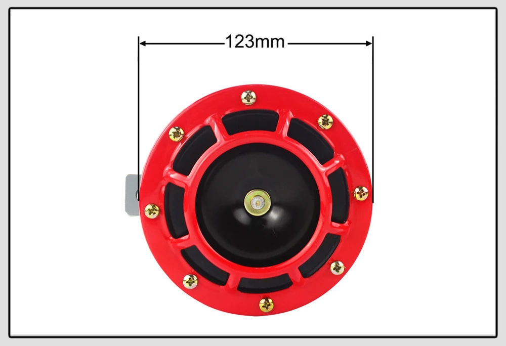 Chifre de Ar Elétrico, 12V, 115DB, Subaru