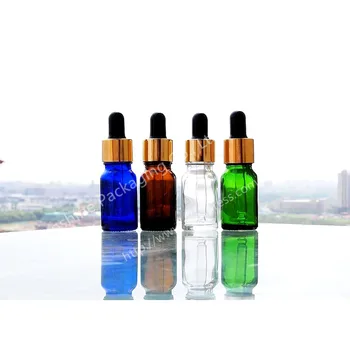 

Hot sale 200x10ml green glass bottle with dropper, Small shading glass bottle, 10cc glass essential oil container