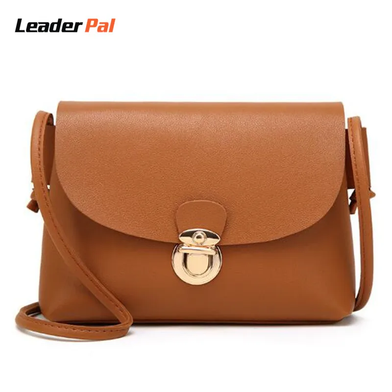 

LeaderPal 2017 Spring Women Shoulder Bag Casual Cross-body Bag Mini Small Fashion Women's Handbag PU Leather Women Messenger Bag