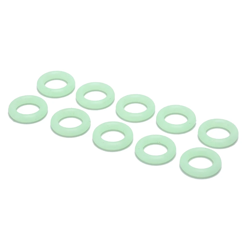 

10Pcs/Pack Green Color Camping Nail Night Vision Luminous Ring Round Multi-functional Tents Accessories