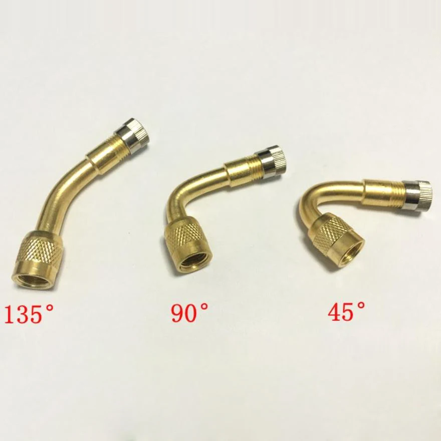 45 90 135 Degree Valve Adaptor Tyre Tube Angle Extension Angle G4W9 Y4K5