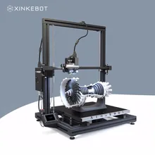 Большой 3D-принтеры автоматическое выравнивание с подогревом xinkebot Orca2 cygnus двойной экструдеры 3D-принтеры большой встроенный Размеры 15.7×15.7×19.7in