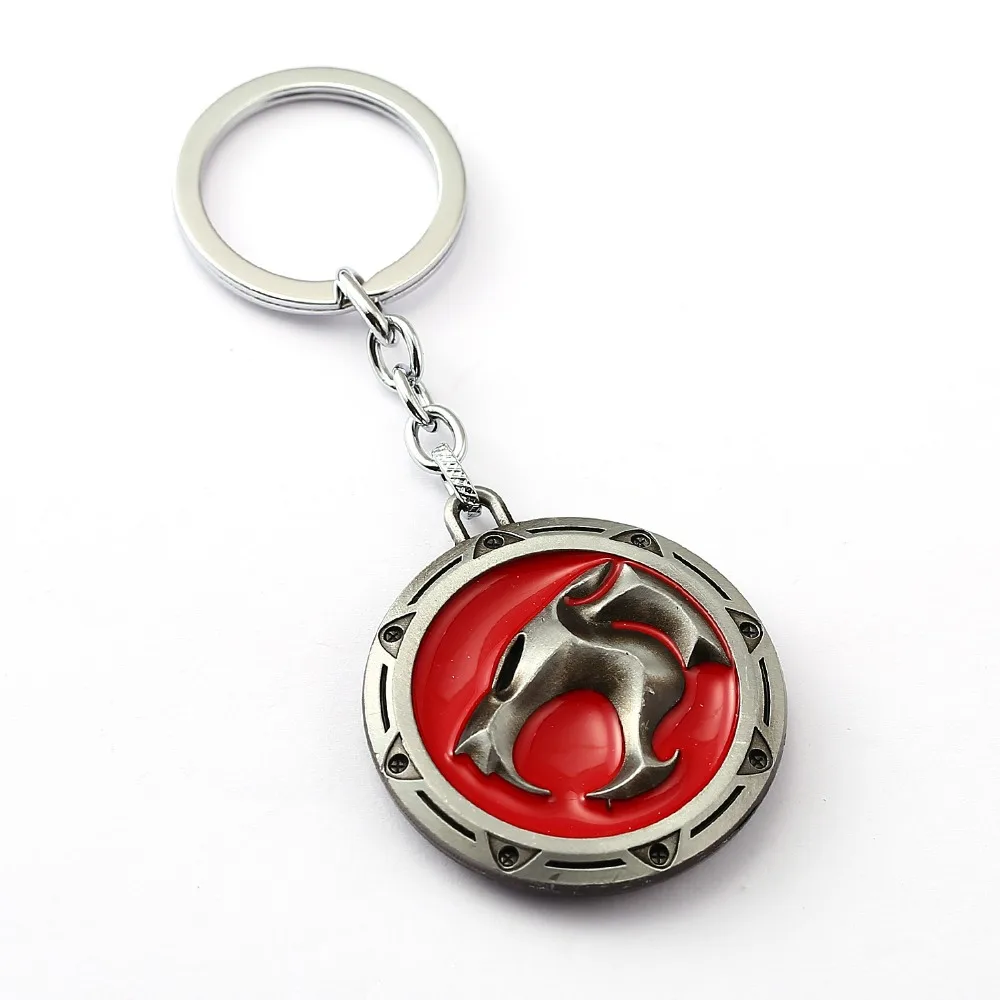 Thundercats цепочка для ключей Jaga кольцо держатель подарка брелок от автомобиля Chaveiro
