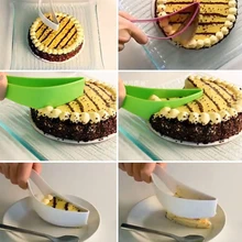 Горячая 1 шт. DIY практичный слайсер для пирога ножики для разрезки торта печенья помадный Десерт инструмент для кухни