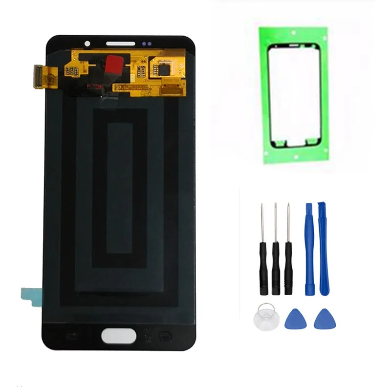 

5.5'' Super AMOLED Original LCD for SAMSUNG Galaxy A7 2016 LCD Display A7100 A710F A710 LCD Touch Screen Digitizer Replacement