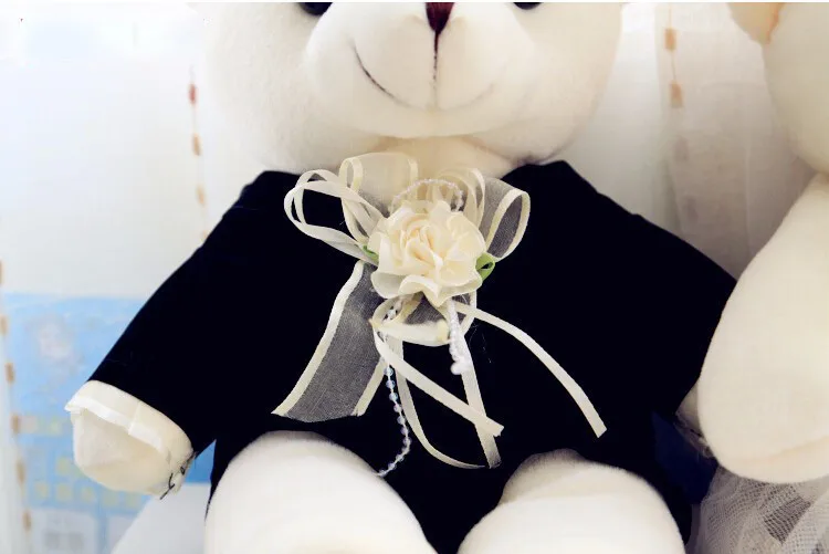 Лидер продаж! 2 шт./лот 20 см пара медведь плюшевый мишка для свадьбы романтический плюшевые куклы игрушечные лошадки свадебные