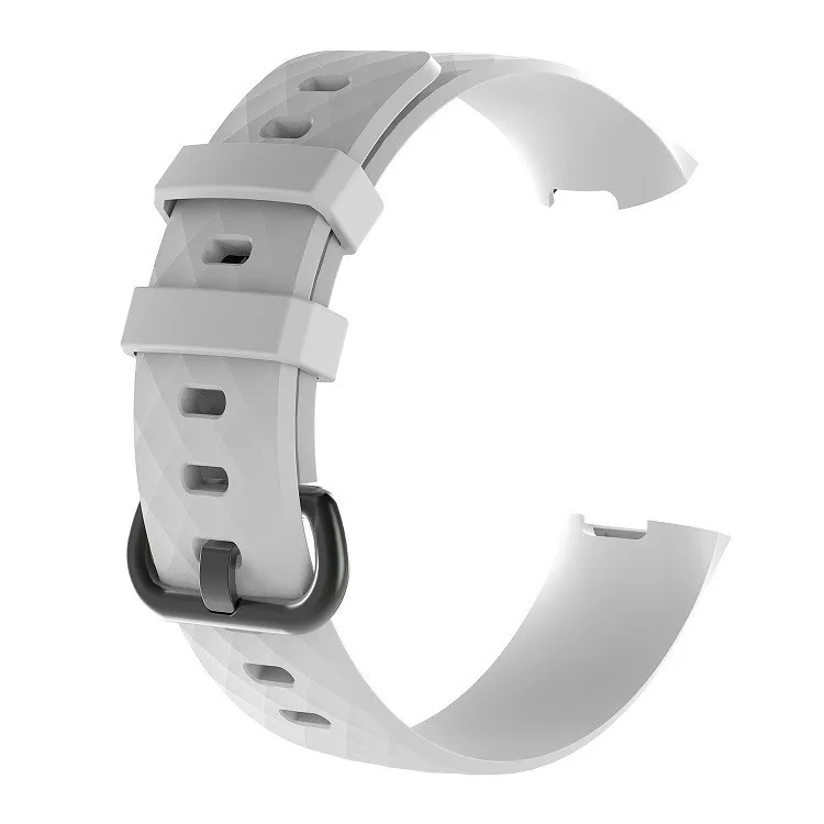 Waterproof Replacement Watch Strap for Fitbit Charge 3  Charge 3 SE Silicone Sport Band Wristband Large Small Women Men (6)