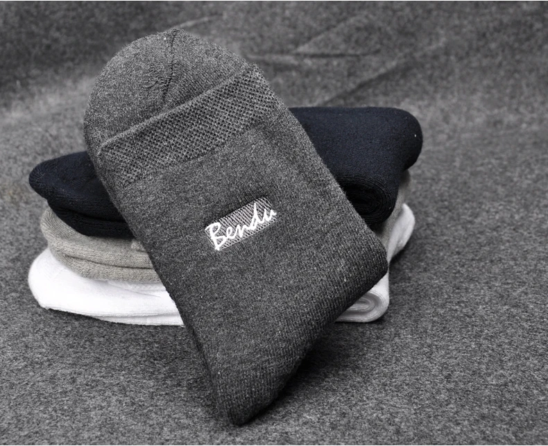 Bendu Брендовые мужские зимние теплые термоноски мужские хлопковые носки дышащие антибактериальные дезодоранты бренд гарантия высокое качество
