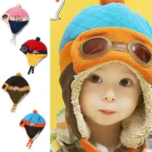 Lowest Price! Toddlers Cool Baby Boy Girl Kids Infant Winter Pilot Aviator Warm Cap Bomber Hat