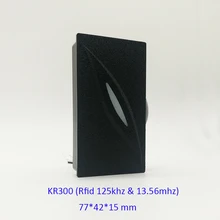 KR300 двойной частоты RFID 125 кГц и 13,56 МГц кард-ридер Wiegand 34 бит контроль доступа к двери Slave reader