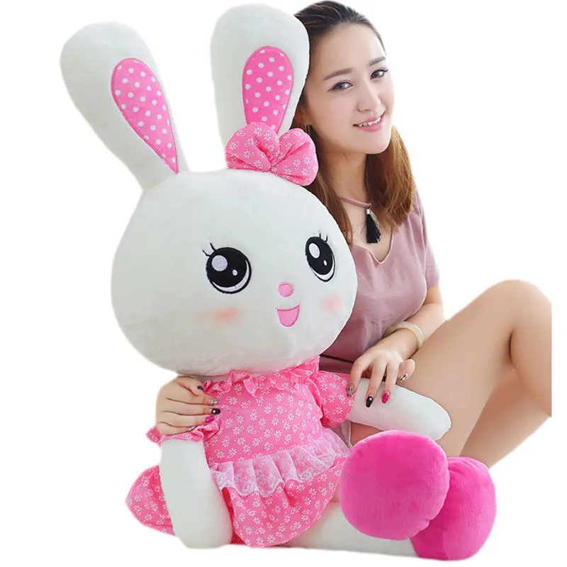Kawaii и мягкий кролик игрушки для детей Kawaii чучело куклы для Grilfriend подарки и подарки на день рождения для девочек и детей