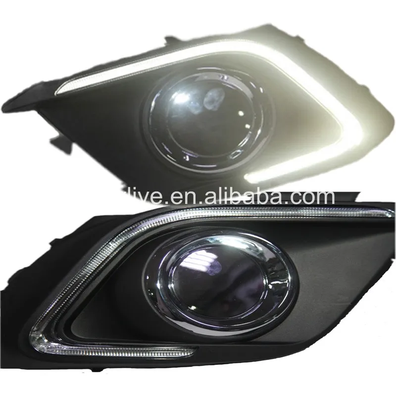 LED daytime Running light for Mazda Axela For mazda 3 2014 2016in Car