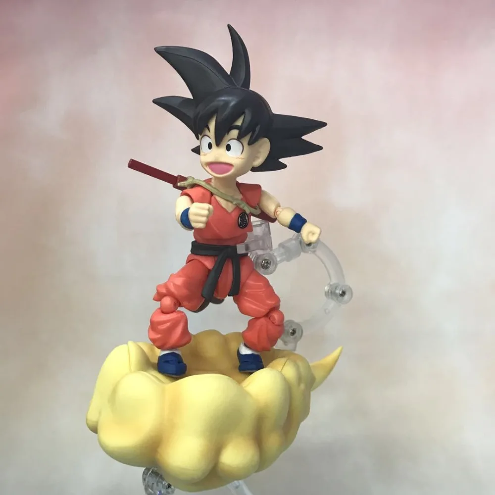 

SHF S.H.Figuarts Dragon Ball Z Super Saiyan Son Gokou Goku Childhood Ver. PVC Action Figure Collection Model Toys Doll 12cm