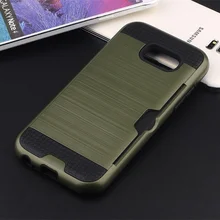 20 шт./лот 11 цветов карточка для рисования TPU+ PC в виде ракушки защитный чехол для Samsung Galaxy A3 A5 A7 жесткий чехол