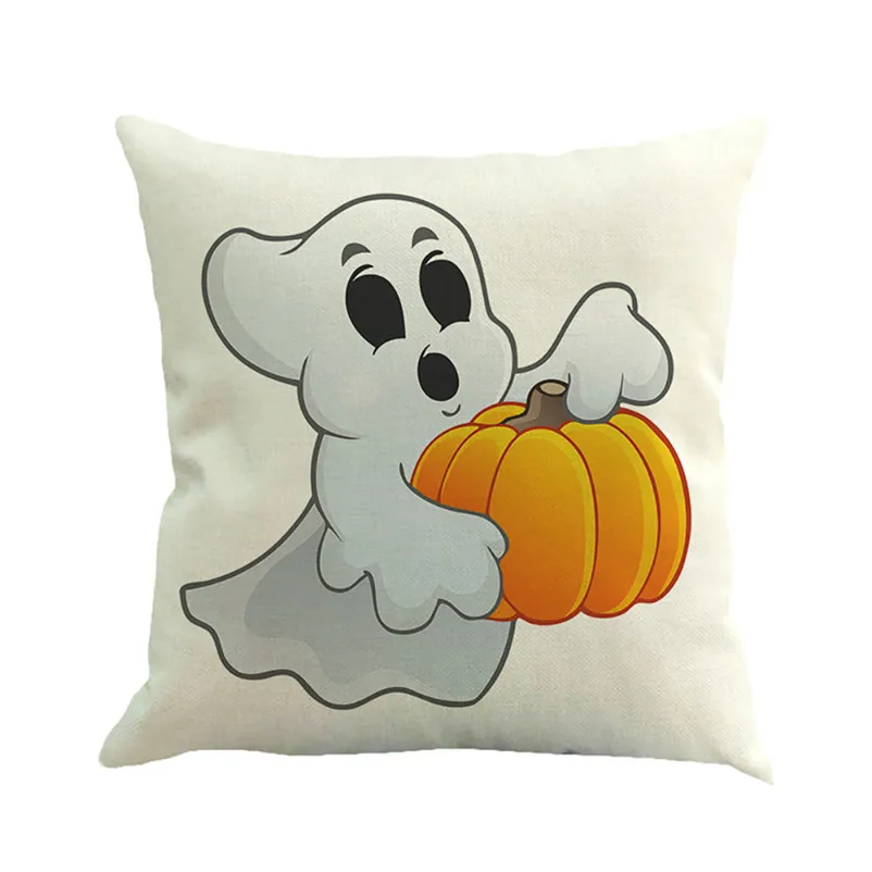 Buy Pillow case Halloween Ghost Pumpkin Pillow Case