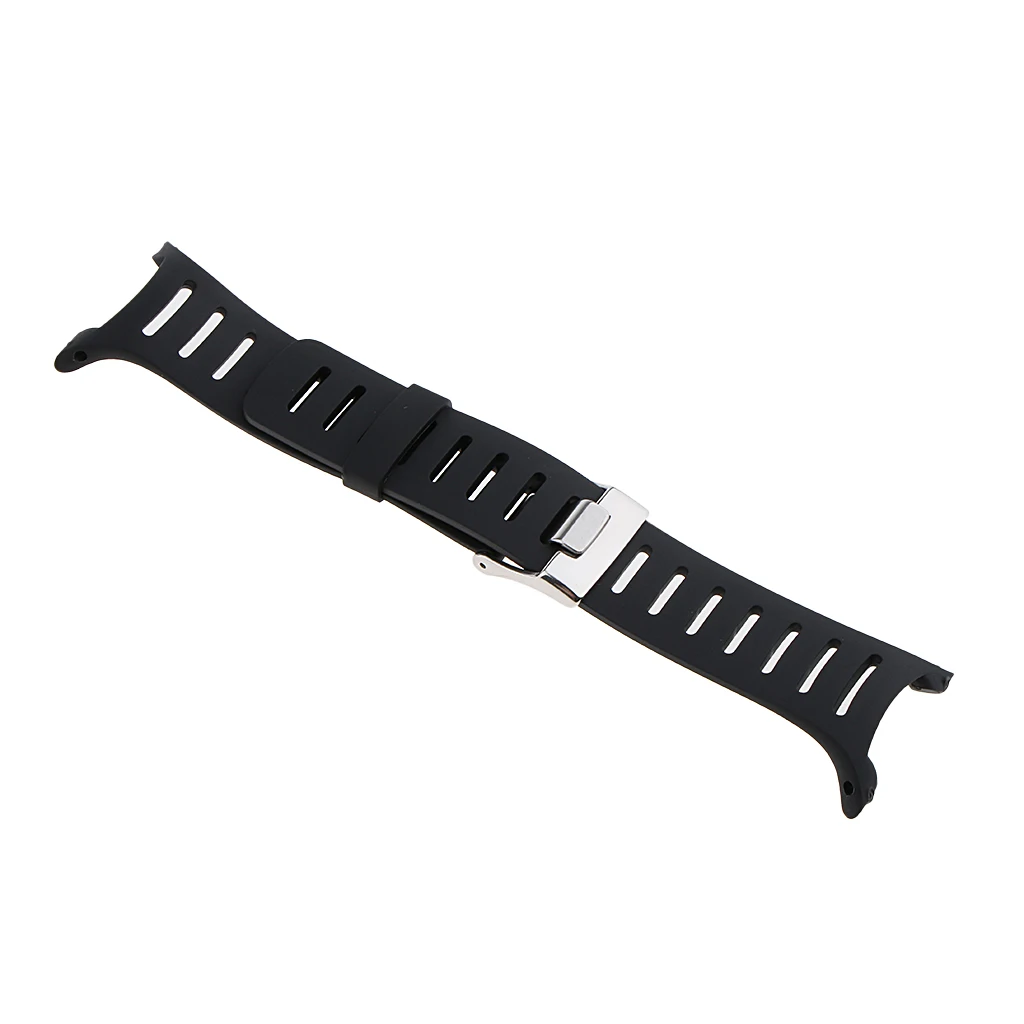 Резиновые наручные часы для девочек; мини-юбка для SUUNTO T1 T1C T3 T3C T3D T4C T4D черная кольцева браслет наручные часы мессенджер через плечо на магнитной застежке