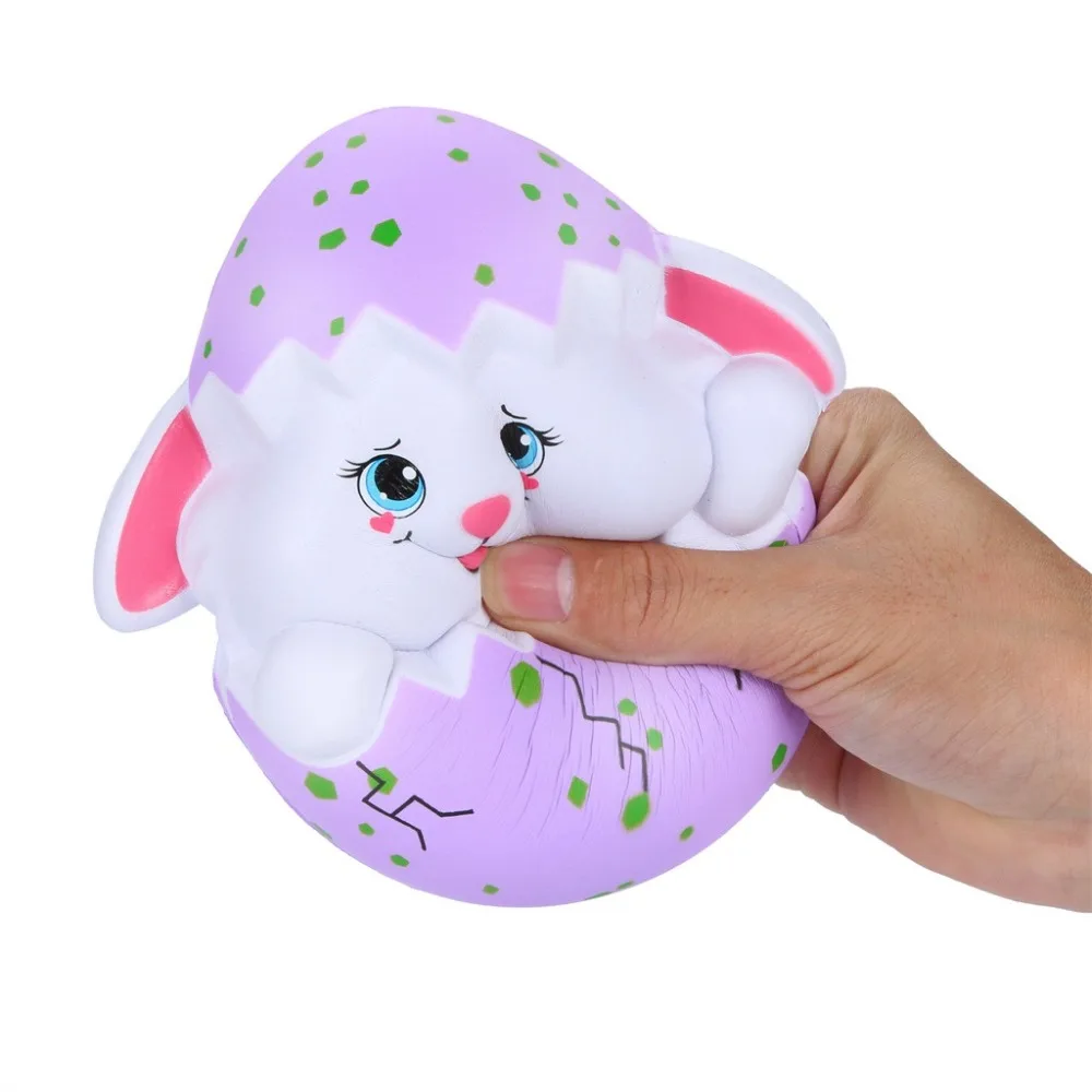 Squishy Пасхальный кролик яйца медленно нарастающее при сжатии Kawaii детская игрушка стресс рельефный Декор мягкие игрушки для детей