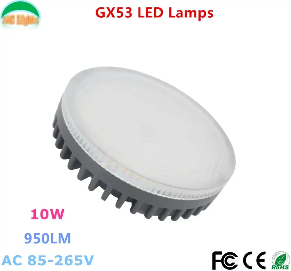 

Factory Wholesale GX53 LED LAMP BULB 10W Downlight ultra bright lights 110V 220V 2D SMD CE RoHS 100PCs/Lot
