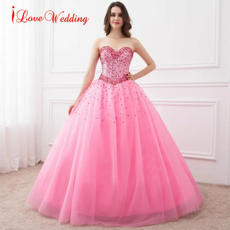 Cheap Under 100 Quinceanera Dresses Ball Gown Sweetheart